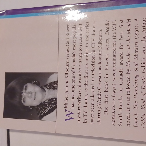 4/$30 The Glass Coffin by Gail Bowen - Hardcover Novel - Picture 8 of 9